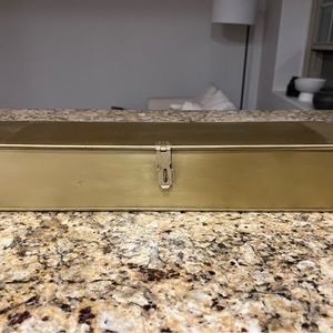 Creative Co Op brass boxes